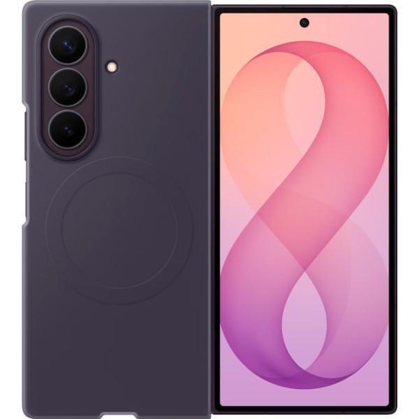 Samsung funda magnética de silicona violeta tecno / samsung galaxy z fold8 ultra