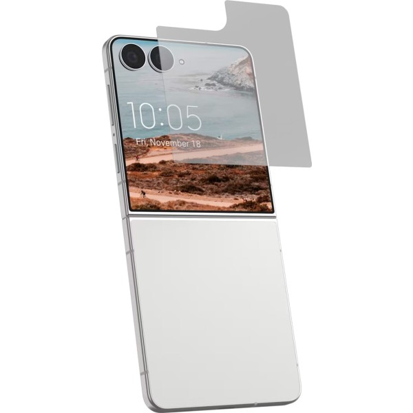 Uag protector de pantalla de vidrio templado / samsung galaxy z flip8